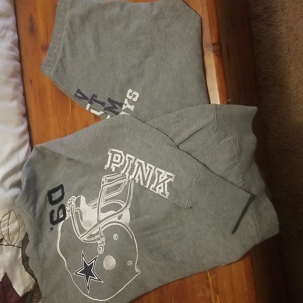 Pink Cowboys Sweat Set